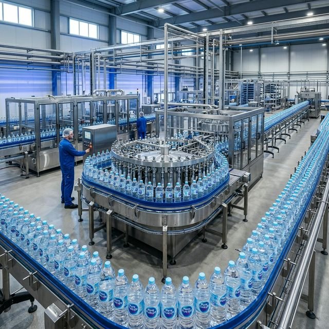 Water bottling facility